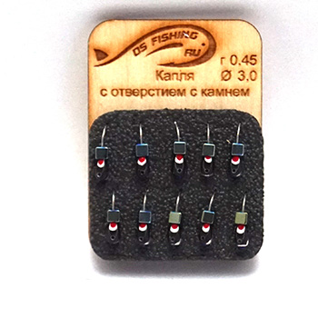 Набор безмотыльных мормышек DS Fishing  арт.03 (уп.200шт) - купить по доступной цене Интернет-магазине Наутилус