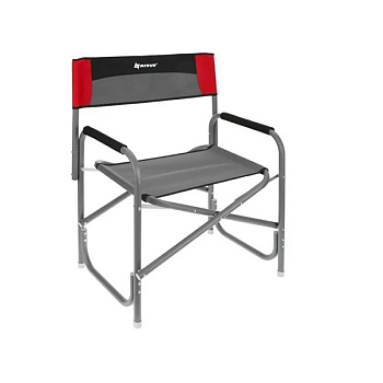 Кресло директорское Nisus Maxi серый/красный/черный  (N-DC-95200-M-GRD)