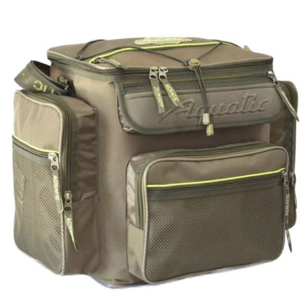 Термо-сумка  Aquatic С-20X с карманами 40*32*35см цв. хаки - купить по доступной цене Интернет-магазине Наутилус