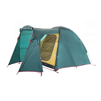 Палатка BTrace Element 4 цв. зеленый/бежевый